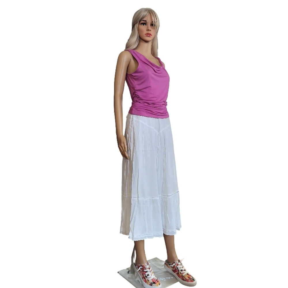 INC International Concepts Fuchsia Drape Neck Camisole Top Size S NWT - Picture 7 of 7